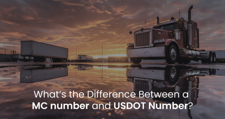 USDOT and MC numbers